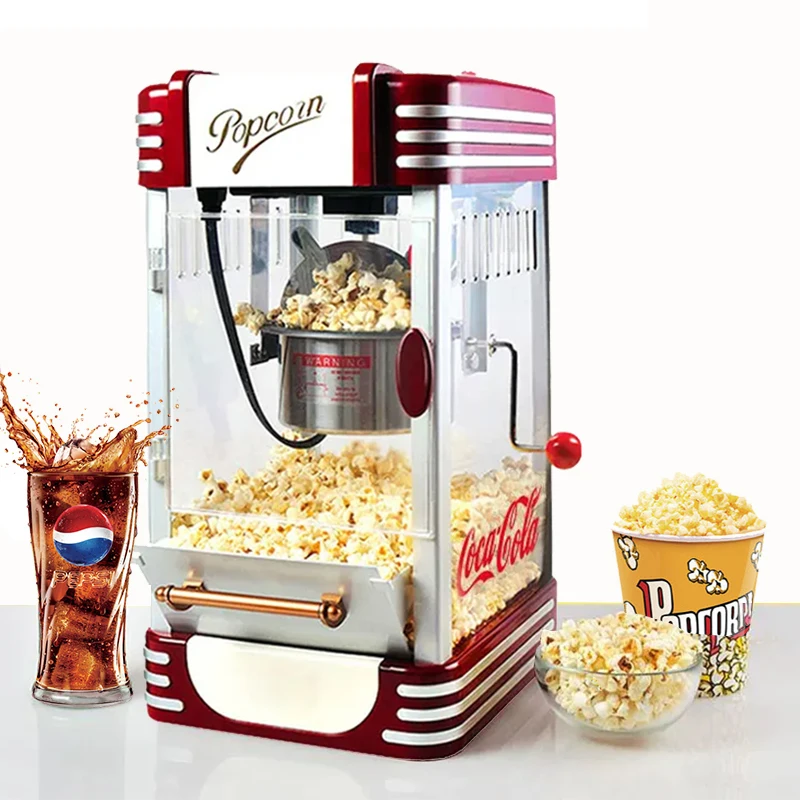 Wholesale Customization Automatic Popcorn Machine Machine A Popcorn Pop Corn Machine Hot Air Popcorn Maker 3