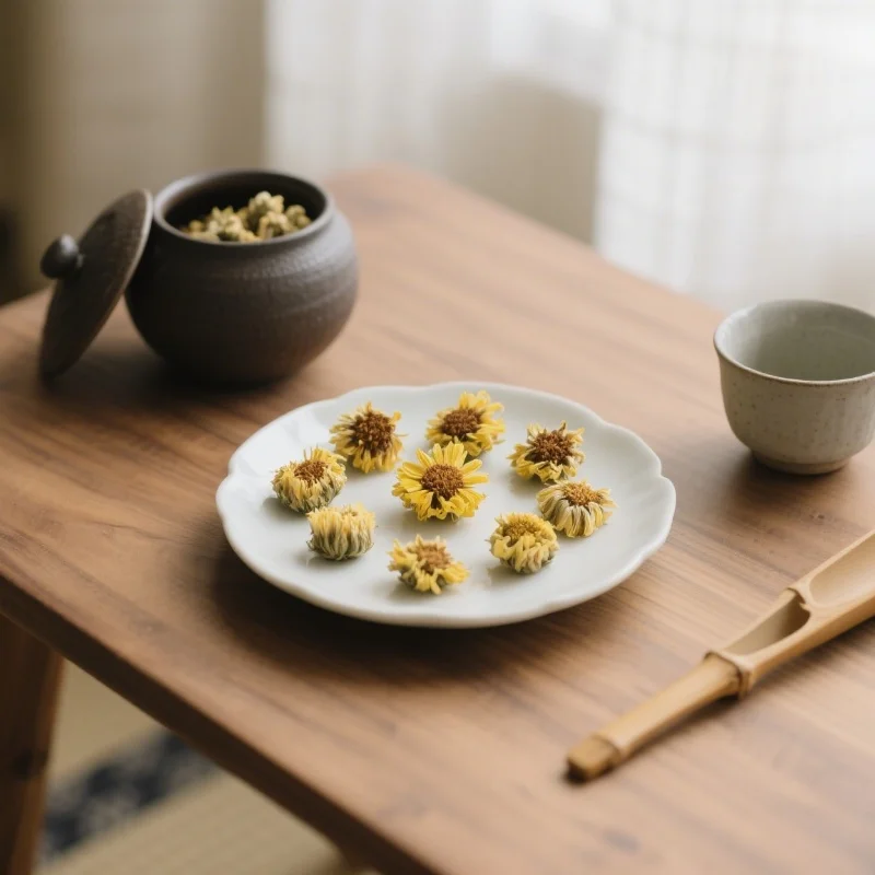 고품질 국화 꽃봉오리 최고급 드라이플라워 웨딩 장식 DIY 믹스 레진 플라워..