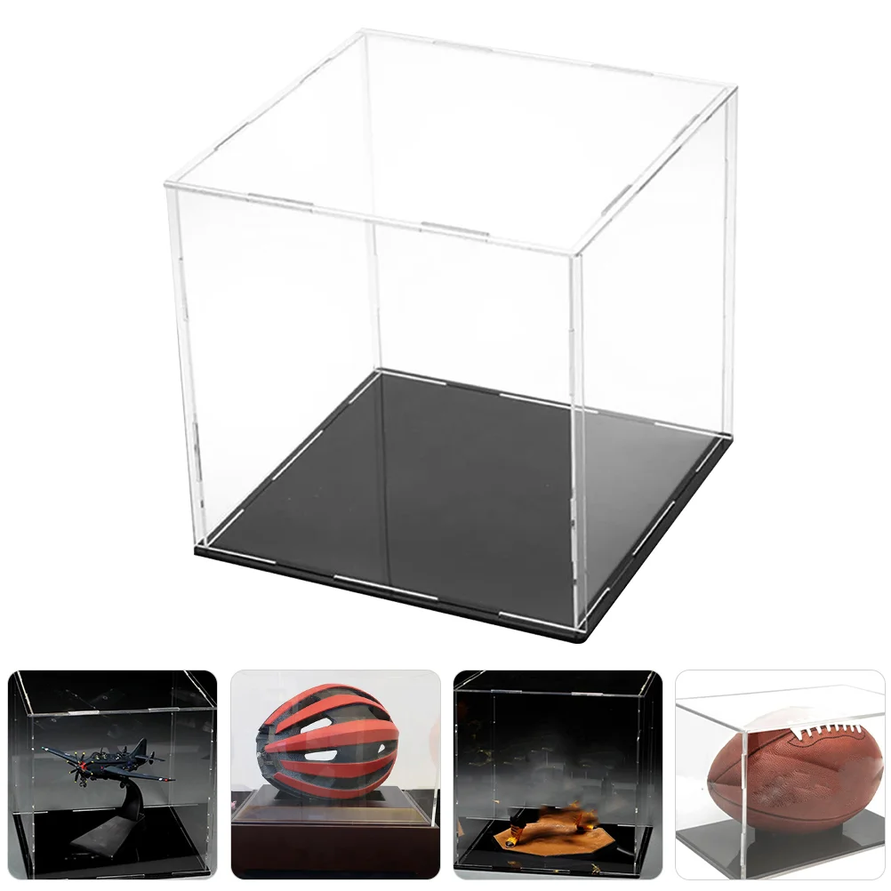 

Hand-made Le Gundam Model Storage Glass Dust-proof Cover (20*15*25) Display Cabinet Showcase Acrylic