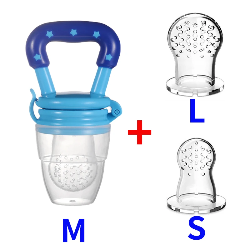 Milk Feeding Bottle Nibbler Infant Fruit Feeder with Box Fresh Food Fruit Toys Toddlers Feeding Supplies