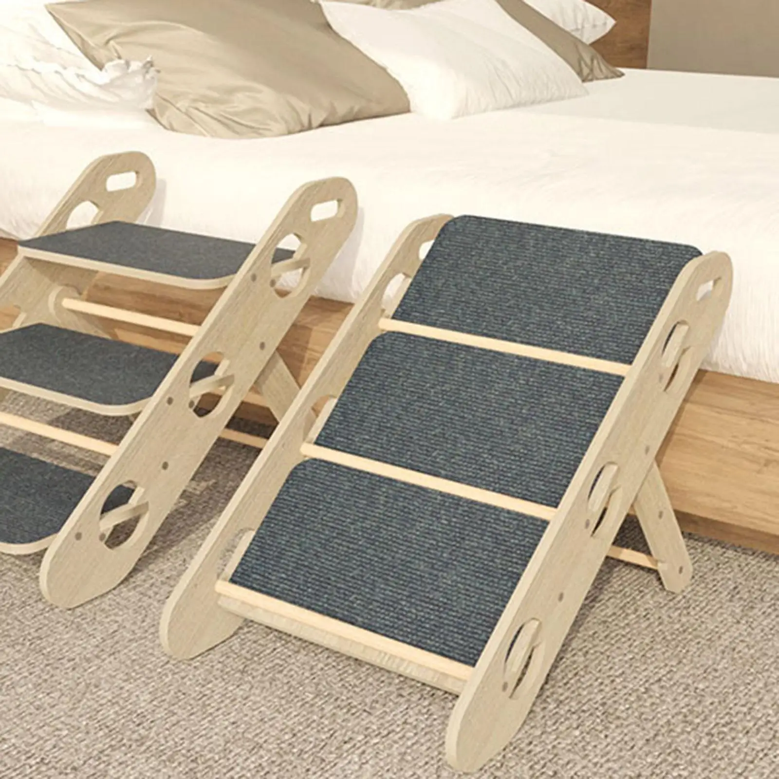 Pet Steps Dog Stairs Extra Wide Pet Steps for Indoor Use Older Dogs Cats Pet Steps Dog Stairs Extra Wide Pet Steps for Indoor Use Older Dogs Cats