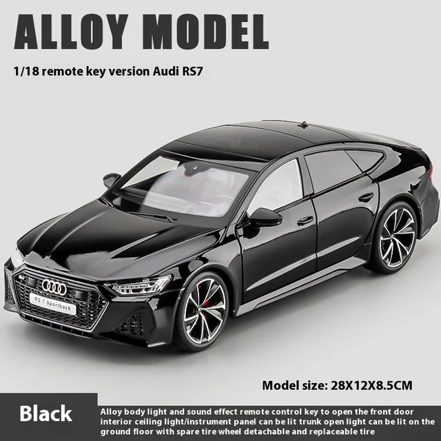 1:18 AUDI RS7 Sportback Four Door Coupe Remote Control Alloy