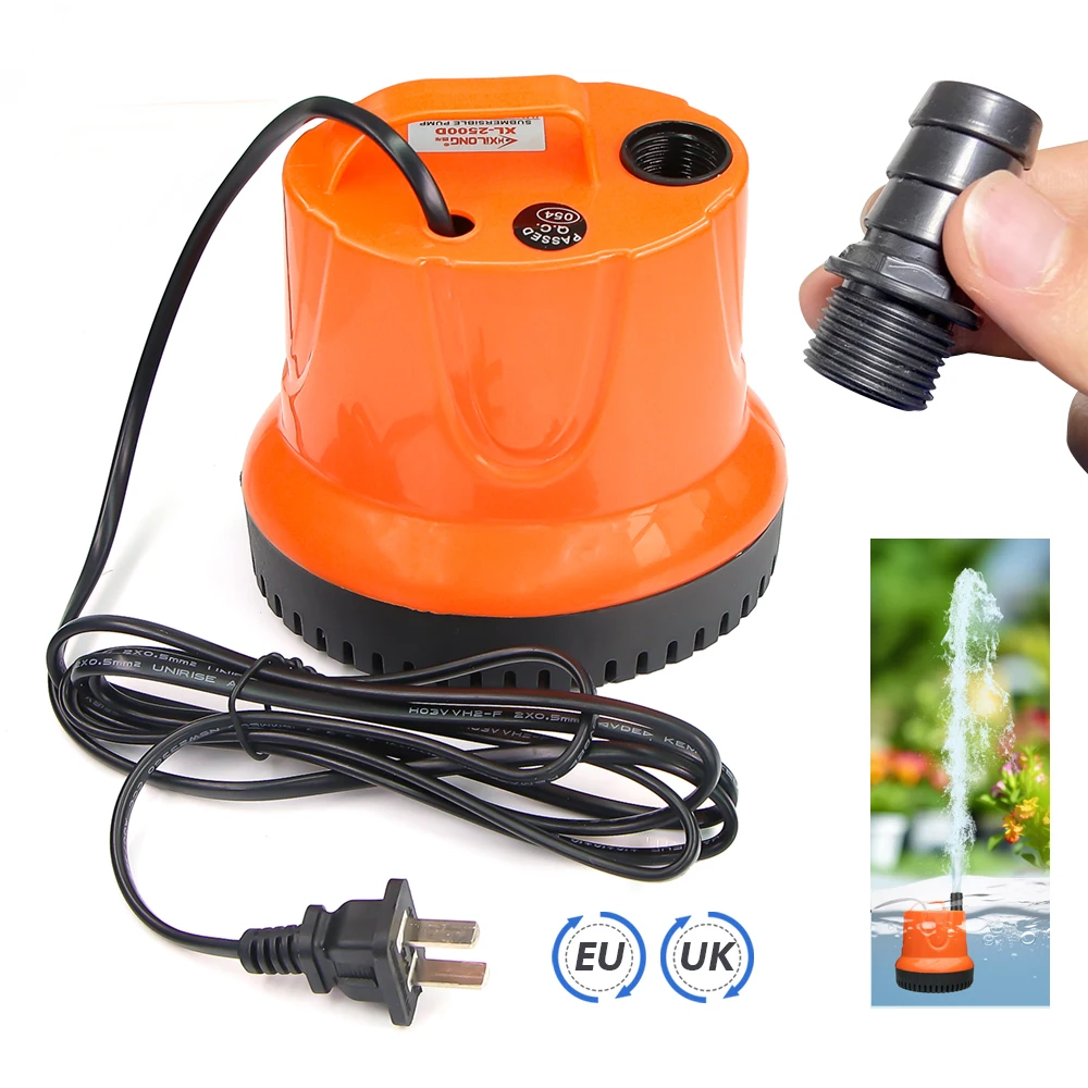 30W 45W 60W 85W 110W 220VBottom ปั๊มน้ําดูด Aquarium Submersible สําหรับ Garden ถังปลาสูบน้ําน้ําพุ 1