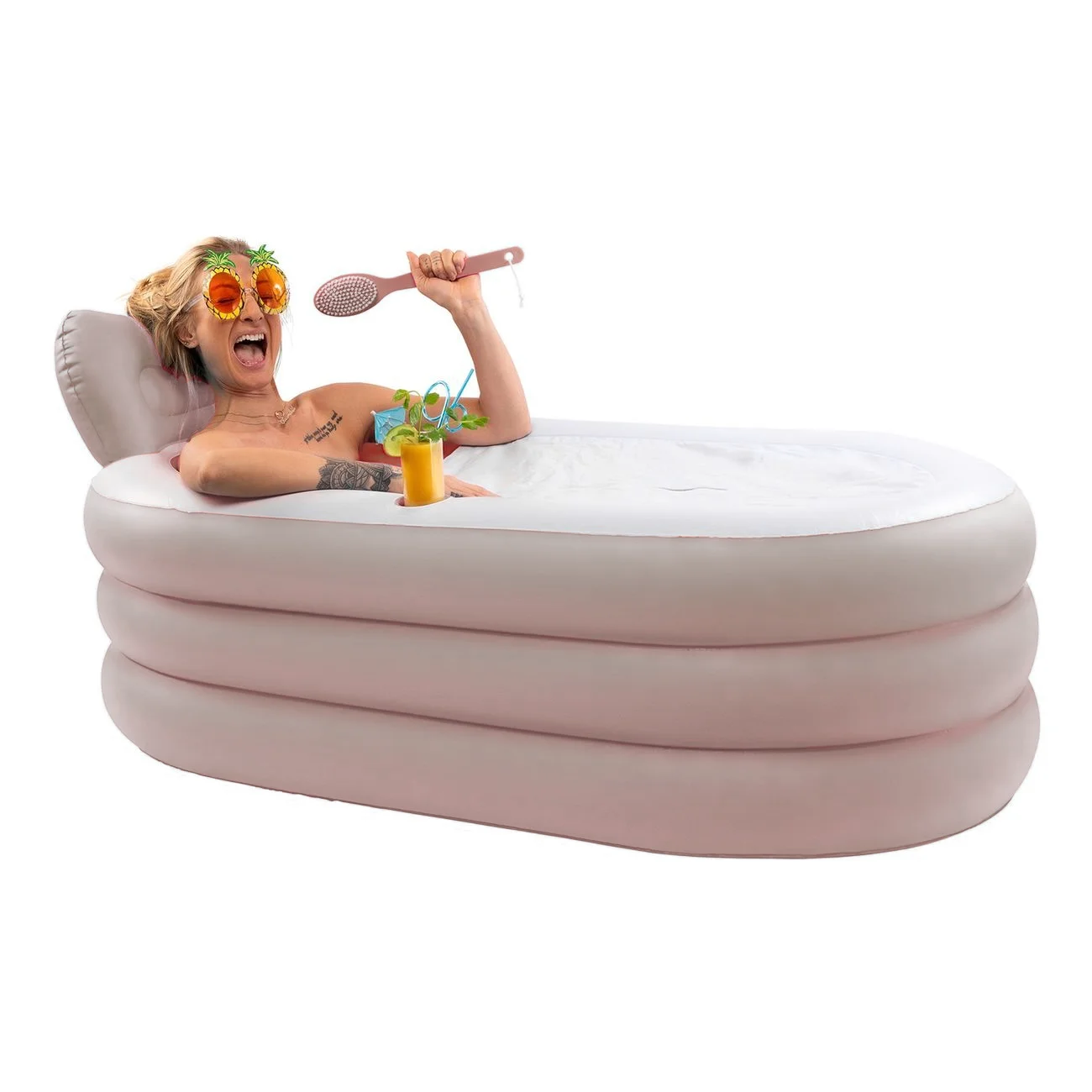 Inflatable Adult SPA Bathtub Small Size Easy Inflate PVC Inflatable Bathtub