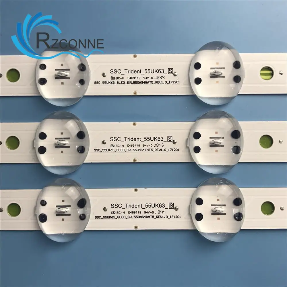 Tira de Luz de Fundo Led Lâmpadas para Gal e At5 55uk6200pua 55uk6300pue 55uk6090pua Nc550dgg 55um71007lb - Imagem 4