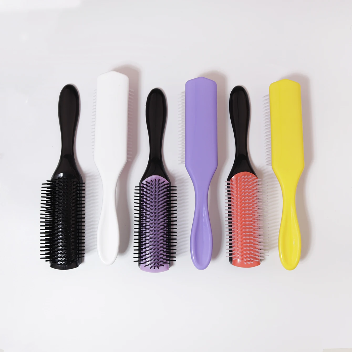 1/2/3/6pcs Styling hair brush suitable for men and women used for combing hair and organizing hair Special real wigs hair brush