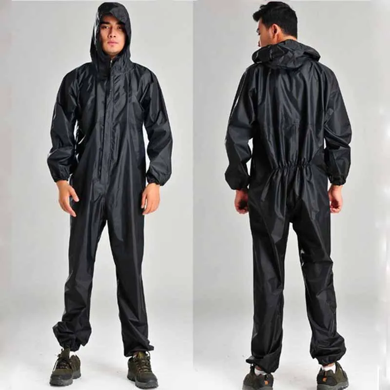NEW Motorcycle Raincoat Rainproof 100% Conjoined Overalls Suits Men's Women  Fission Rain Suits Clothing One-piece Raincoat
