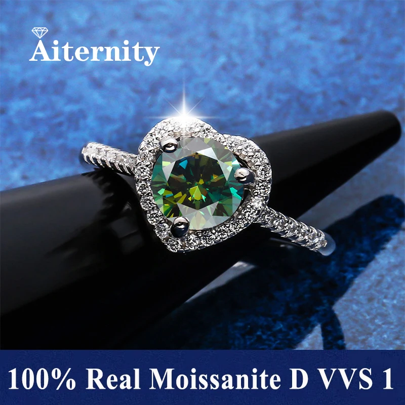 LV-Green Moissanite