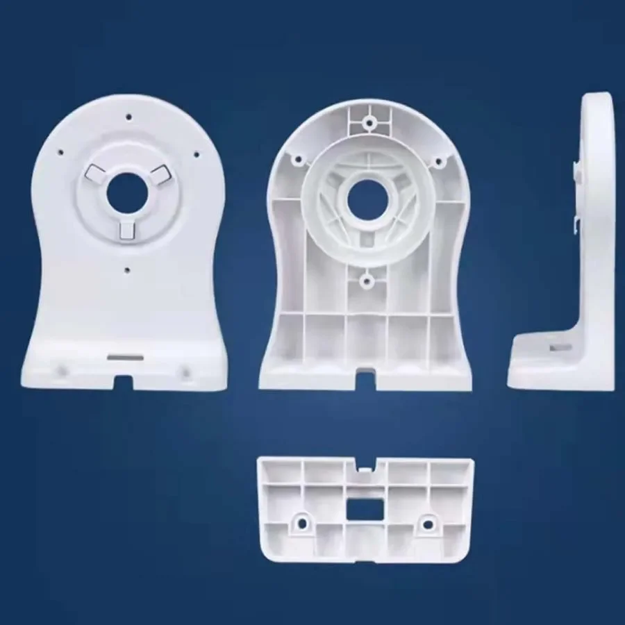 2 Staffe A Parete Per Telecamere EZVIZ Serie C4 E C6 – Supporto In Plastica Bianco, 15,4x11x5,5 Cm, Per Sistemi Di Sicurezza CCTV