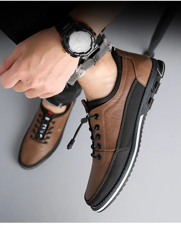 Large Size Men Casual New Business Shoes Non-Slip Comfortable - Uniqwear