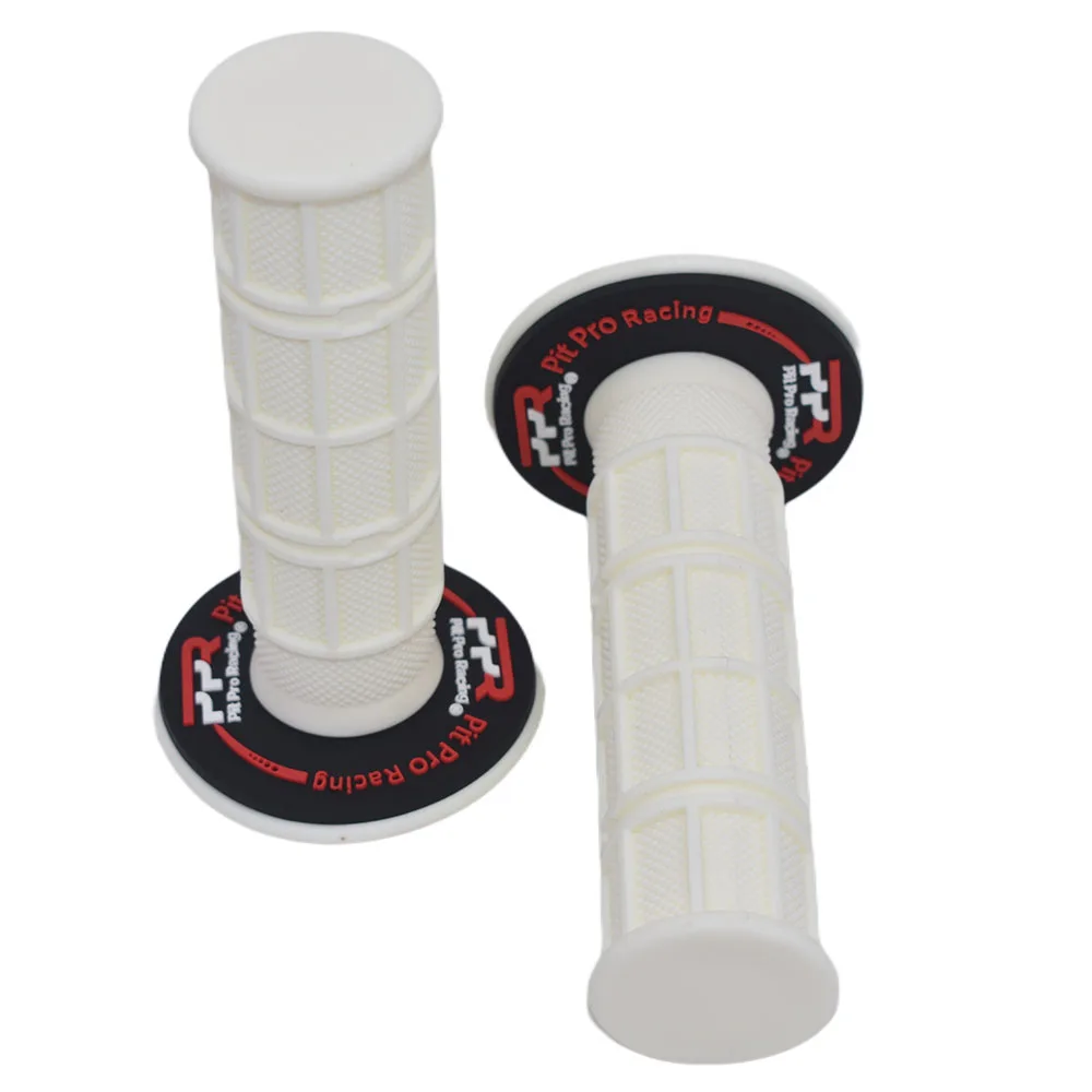 Vibrant Multi-Color Dirt Bike Handle Grips - Soft and Durable