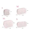 Bow Printed Series Waterproof Nylon Makeup Cosmetic Bag School Backpack Women Travel duffle Bag Large Capacity Fashion Tote Bag 4