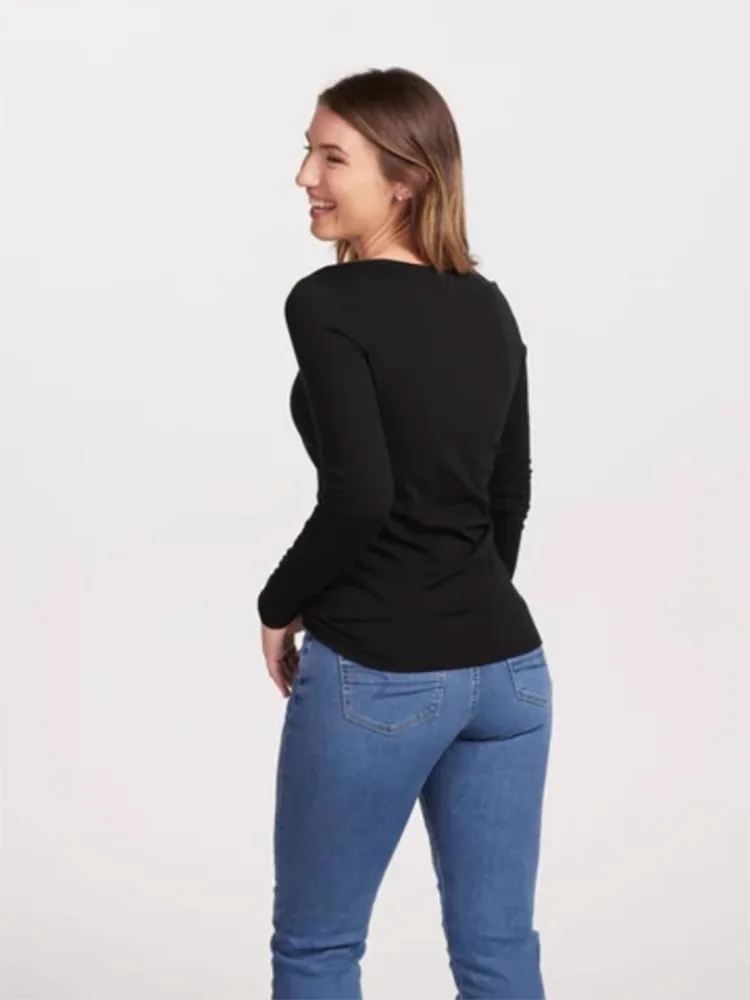 Merino wool quick drying Women's Tencel long sleeve base Merino