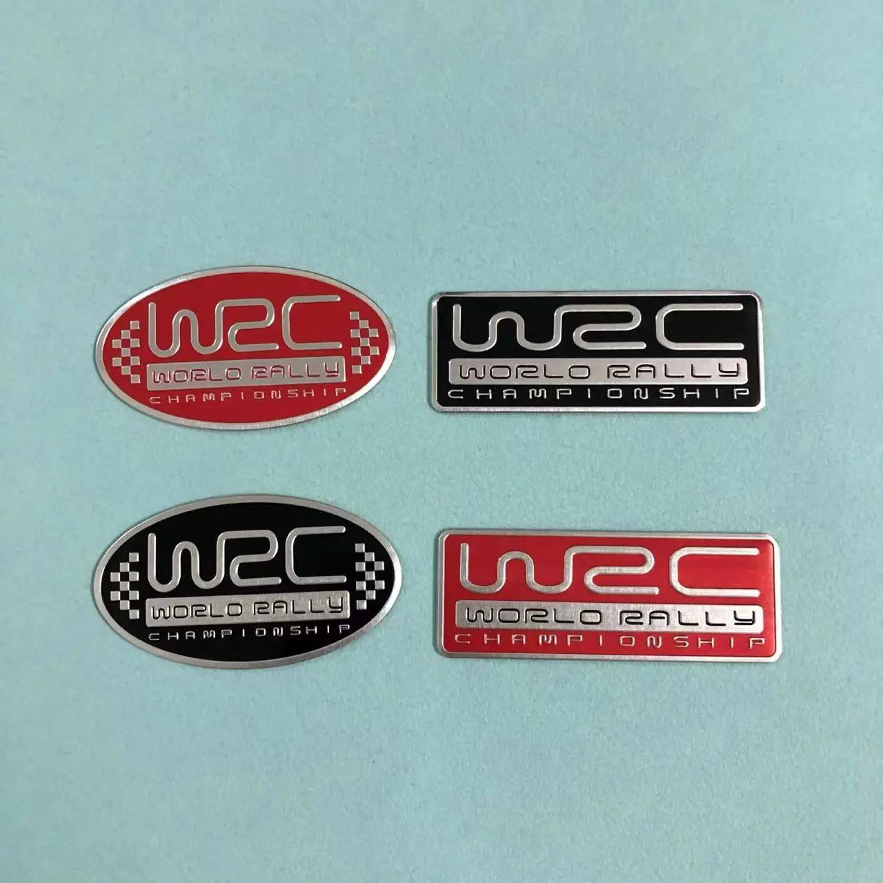 Etichettatura Wrc Modificata Per Auto Per Honda Wrc Rally Logo Decorativo 3D Stereoscopico Sport Side And Tail Label