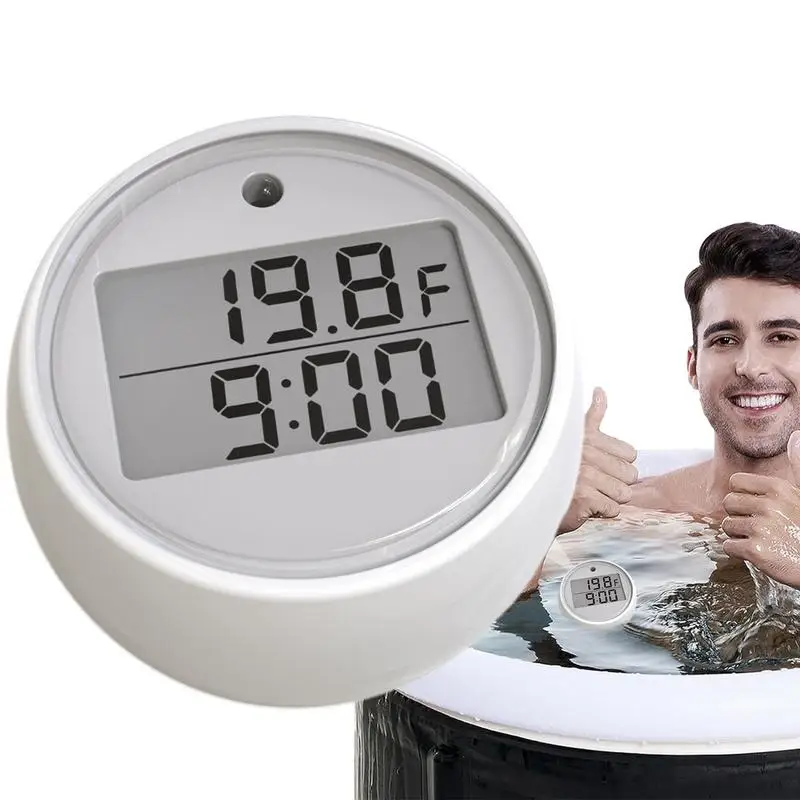 

Ice Bath Thermometers Waterproof Pool Bath Thermometers Digital Cold Water Ice Bath Plunge Efficient Temperature Tracking device