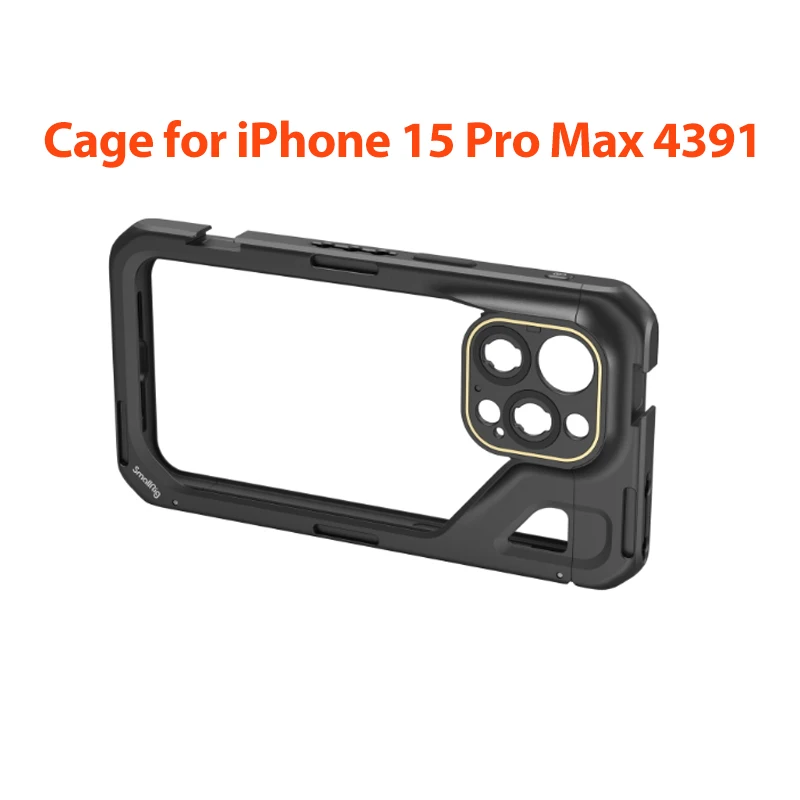 iPhone 15 Pro Max用　SmallRig ケージ＆ハンドル Amazon.com: SmallRig Dual Handheld Phone Cage Kit for iPhone