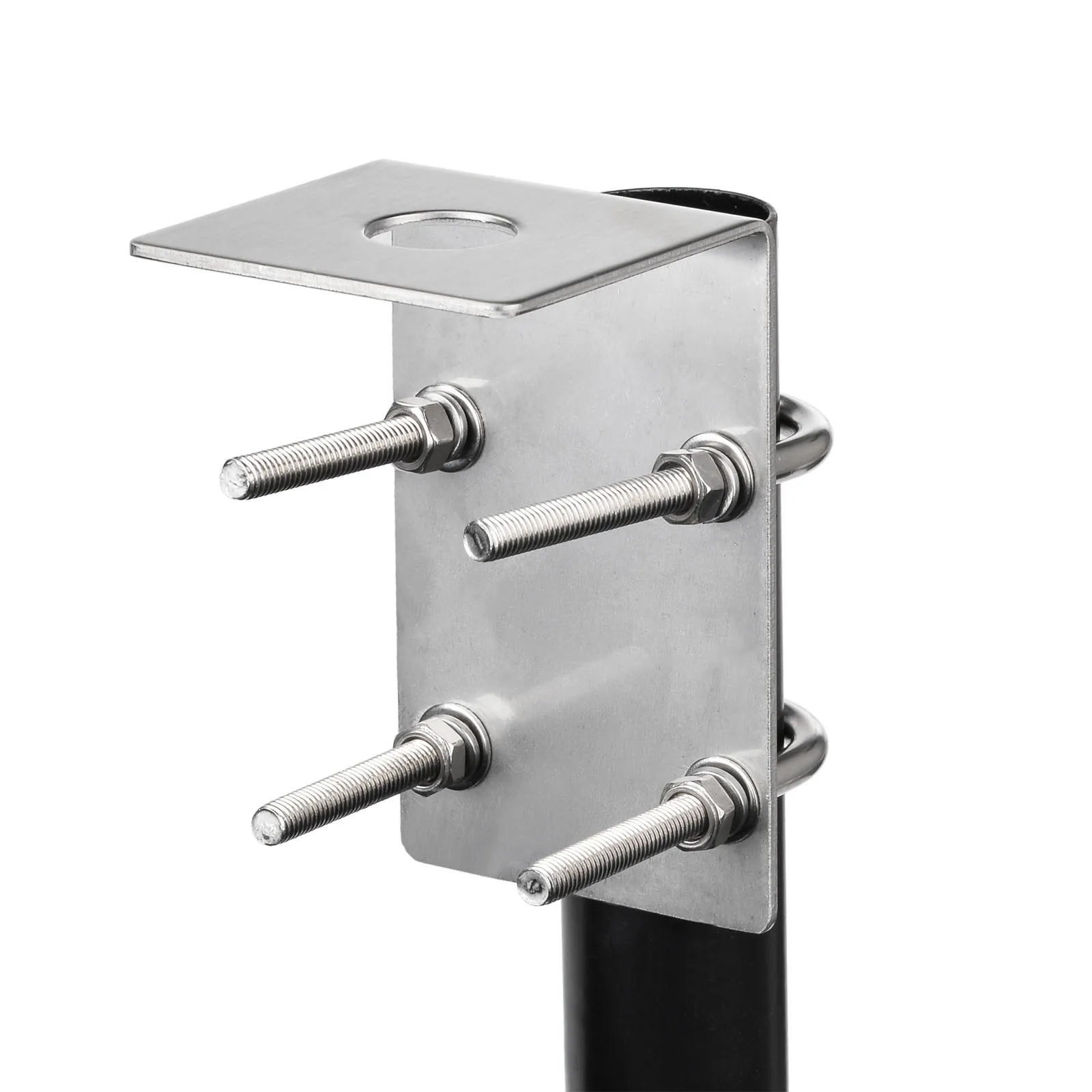 Stainless Steel Antenna Bracket Mount with U Bolt for Ham Radio