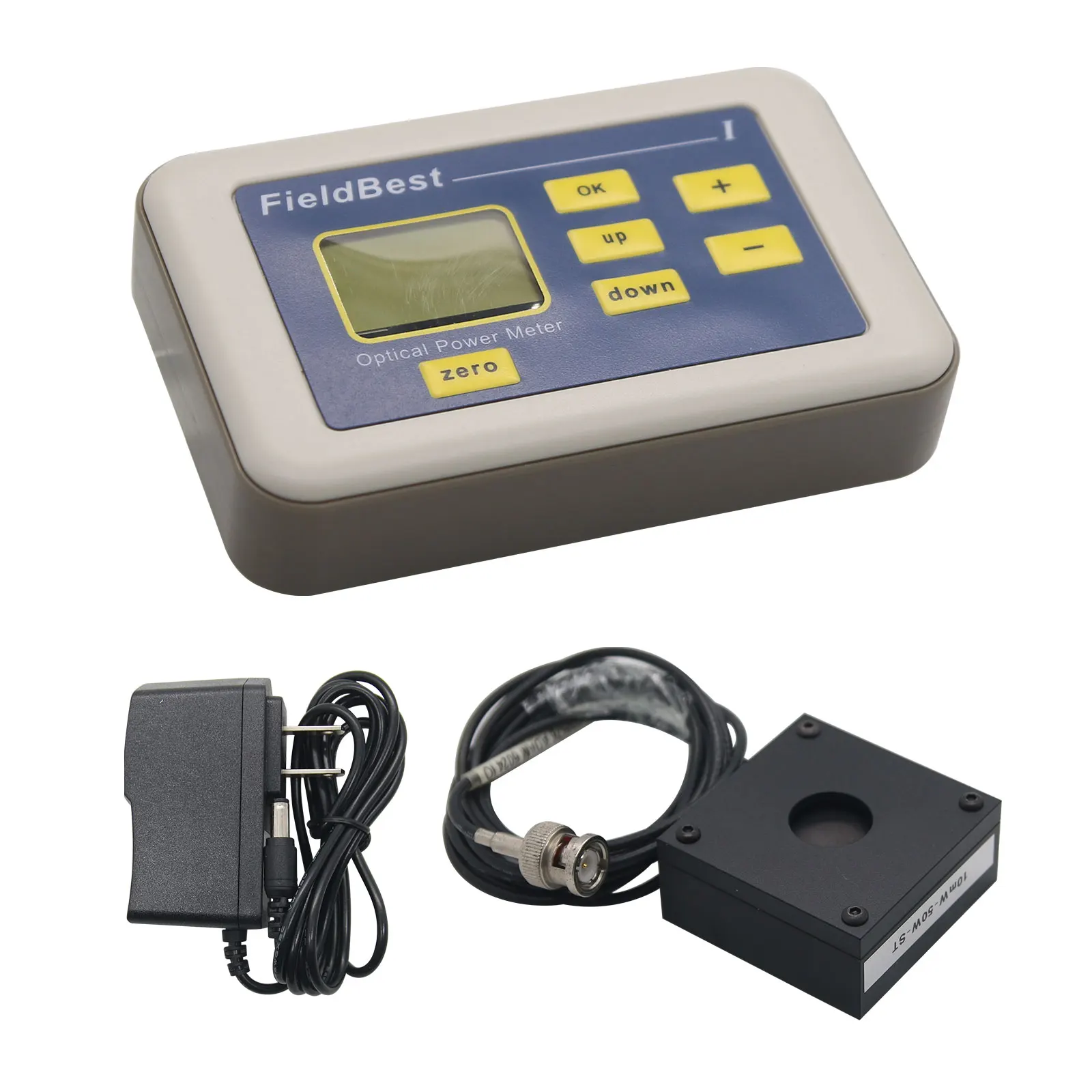 

High Accuracy Resolution 10mW 10mW-50W Optical Power Meter Premium Laser Power Meter