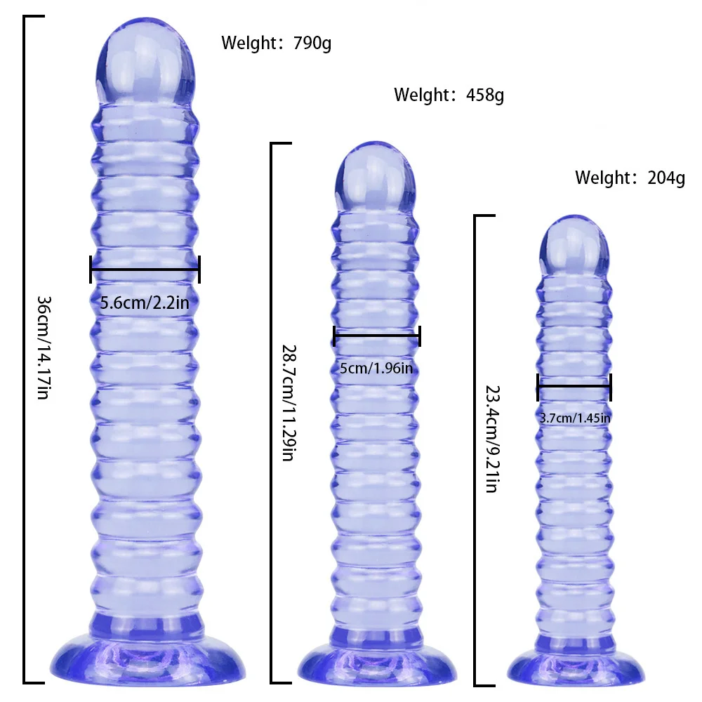 Jelly 6 Style Analdildo mit Saugnapf Riesige Dildos Sexspielzeug für Frauen Männer Gefälschter Schwanz Großer Analbutt_voghion.com