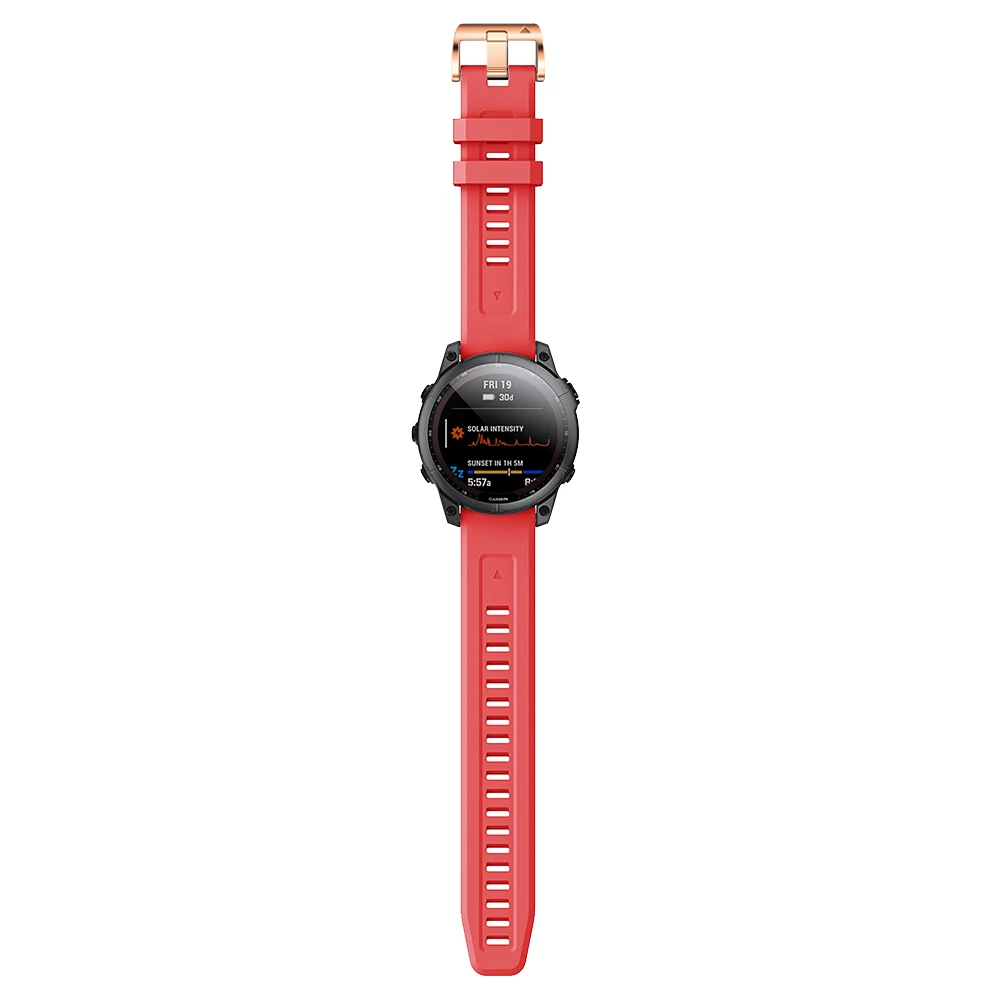 20mm Silicone Quick Release Watchband Bracelet Strap Accessory
