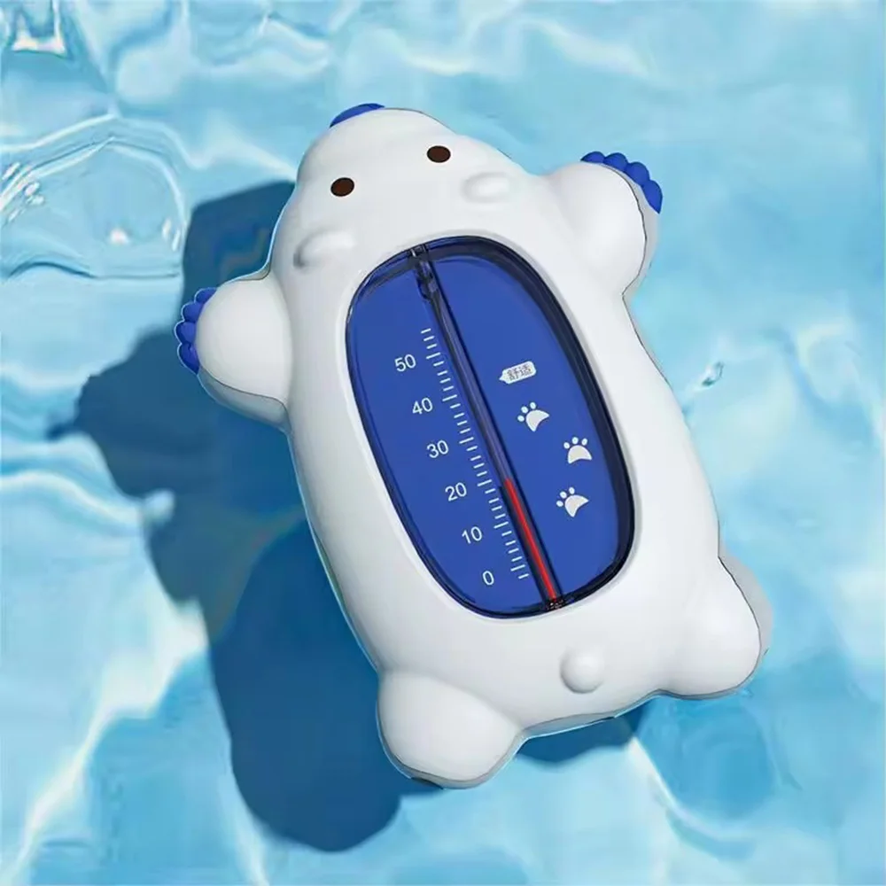 목욕 온도계 물에 뜨는 수온 측정기 귀여운 동물 온도계 목욕 안전 온도계