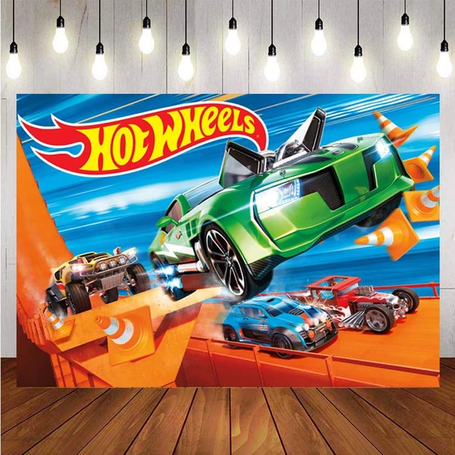 Toalha Hot Wheels Carros Corrida Personalizada Com Nome