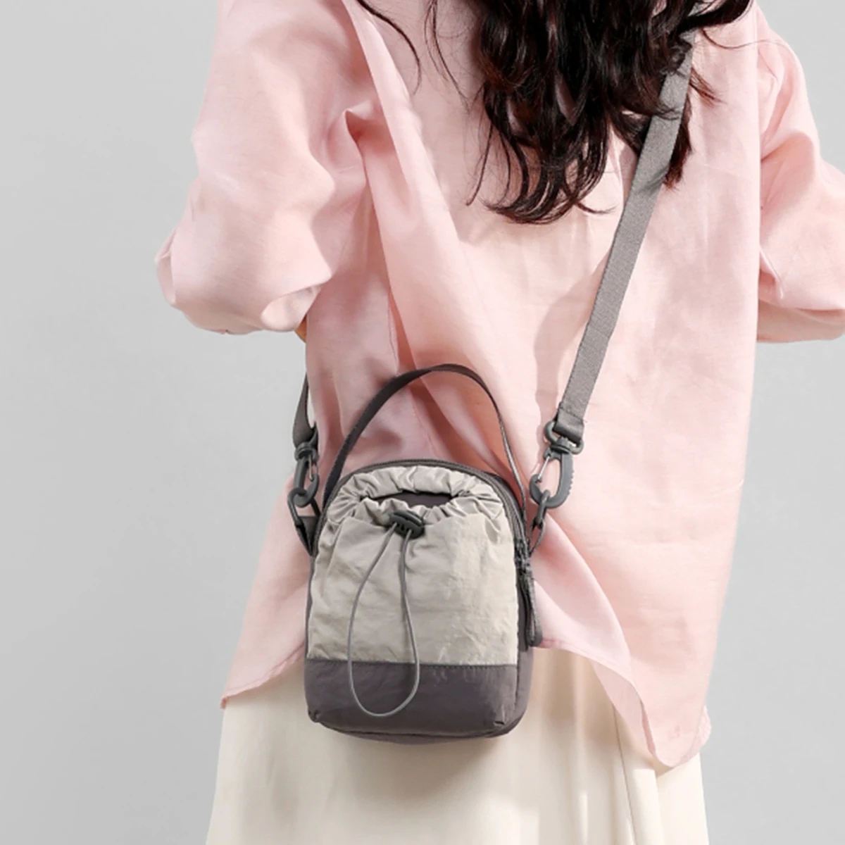 Workwear-Style Parent-Child Bag for Women, 2025 New Model, Outdoor Camping Sports Phone Tissue Crossbody Bag, Compact Water Bottle Bag for Women