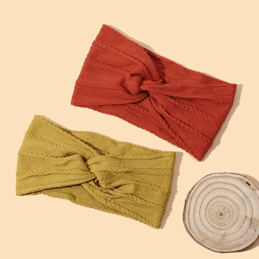 Newborn Baby Headbands for Girls New Nylon Knot Elastic Hair Bands Baby Girl Headband Cute Girl Hair Accessories Kids Headwear 5