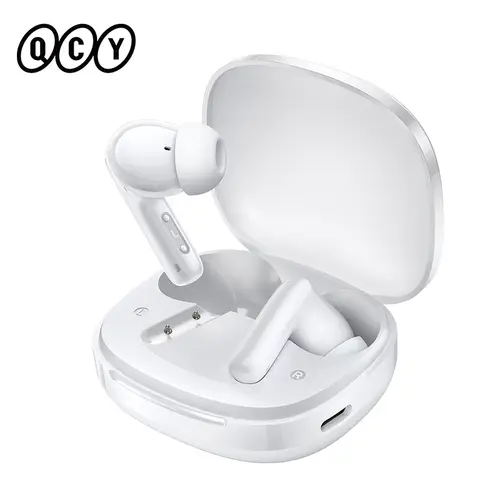 QCY T13 Pro HT23 Adaptive ANC Wireless Earbuds 13mm Drivers Powerful Bass 50dB Hybrid ANC Bluetooth 6.0 Earphones 6 Mics ENC 47H - Image 16