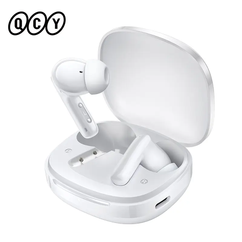 QCY T13 Pro HT23 Adaptive ANC Wireless Earbuds 13mm Drivers Powerful Bass 50dB Hybrid ANC Bluetooth 6.0 Earphones 6 Mics ENC 47H - Image 16