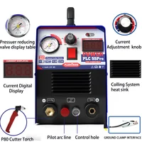 Cnc Plasma Cutter Pilot Arc IGBT 110V/220V Inverter DC 50A CNC Non-HF Plasma Cutting Machine Cutting Thickness 14mm Clean Cut 2