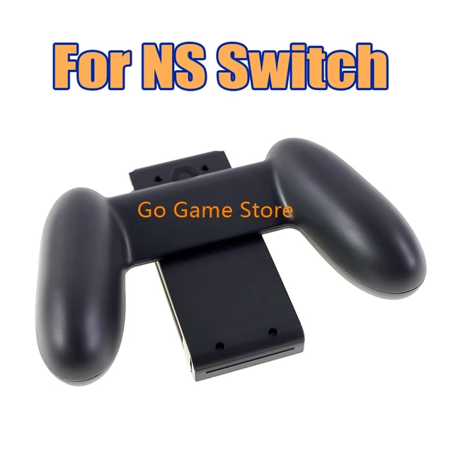 Nintendo Switch Joy-con非充電グリップ,オリジナルハンドル,黒 