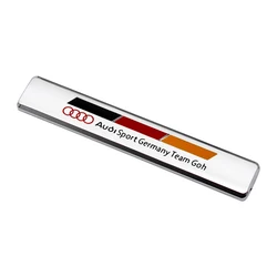 Premium 3D Waterproof Car Badge Adhesive Sticker Decal - Auto Decoration Accessory (1Pcs Audi)