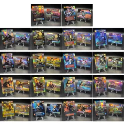 Shadow of the Dark Side 18 - Piece Premium Leader Set with Dual - Sided Unique Art and High - Quality Holo Foil Proxy Cards (18pcs - SHD Full Set)