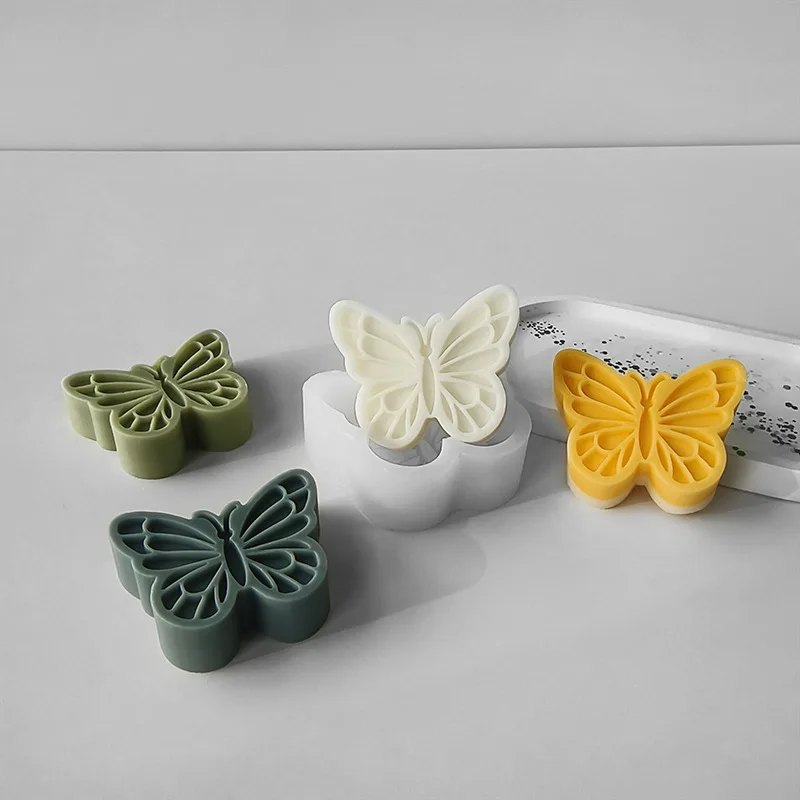 Butterfly Candle Silicone Mold Butterfly Soy Wax Candle Plaster DIY Resin Mold Handmade Soap Mould