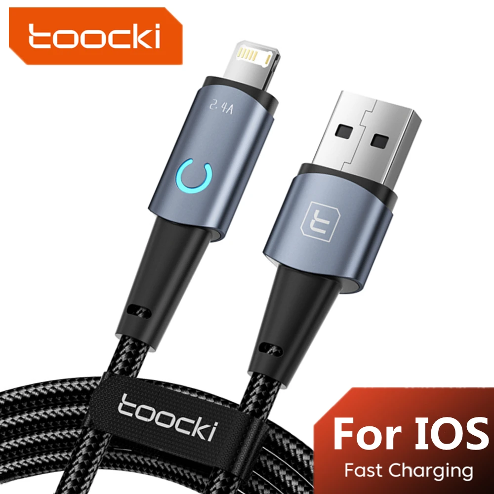  Toocki Fast Charging USB Cable For iphone 8 7 Plus X XR XS ipad PD 20W Type C To Lightning Cable For iphone 14 13 12 11 Pro Max