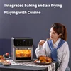 10L Large Capacity Electric Air Fryers Oil-free Automatic Household Kitchen 360°Baking Convection Oven Deep Fryer without Oil 5