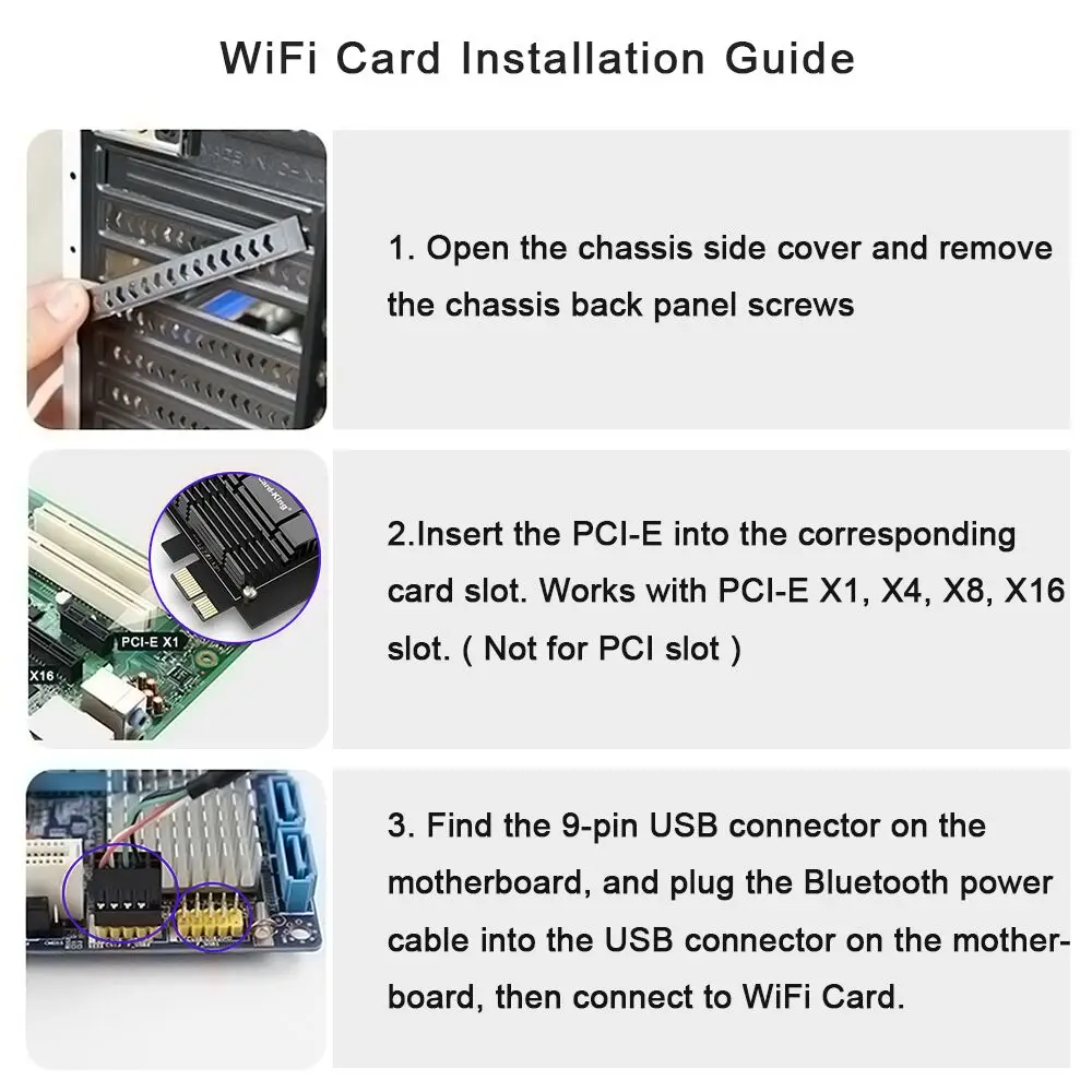 adaptador bluetooth 5.3 MU-MIMO 2.4g 5ghz 6g
