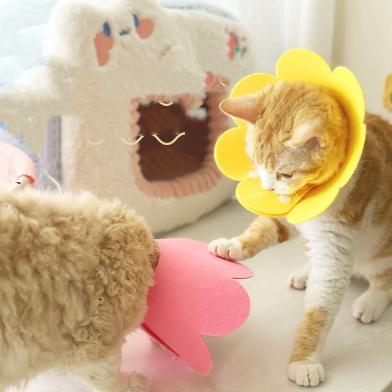 Pet Recovery Protective Collar for Post-Surgery and Wound Healing
