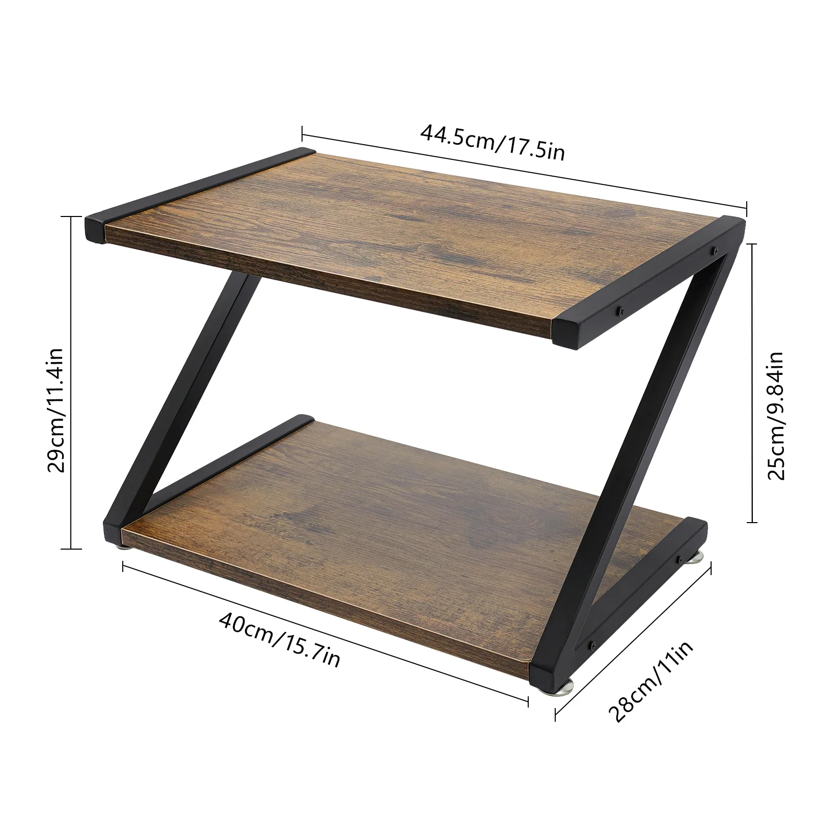 2-Tier Desktop Printer Stand Desktop Printer Stands Stand Scanner Holder Copier Shelf Rack Desk Organizer