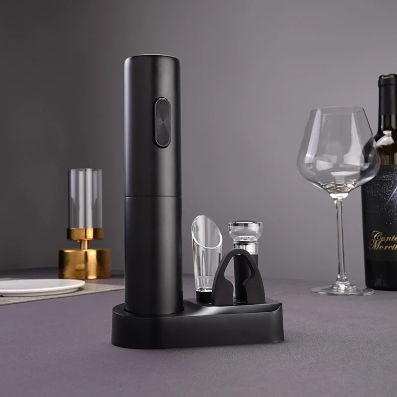 Rechargeable Wine Opener Easy to Use Electric Wine Opener Convenient Electric Corkscrew Perfect for Various Bottles
