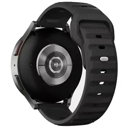 Premium Silicone Sports Band - 22mm/20mm Wristband Bracelet Belt - 1PCS 20mm (Black)