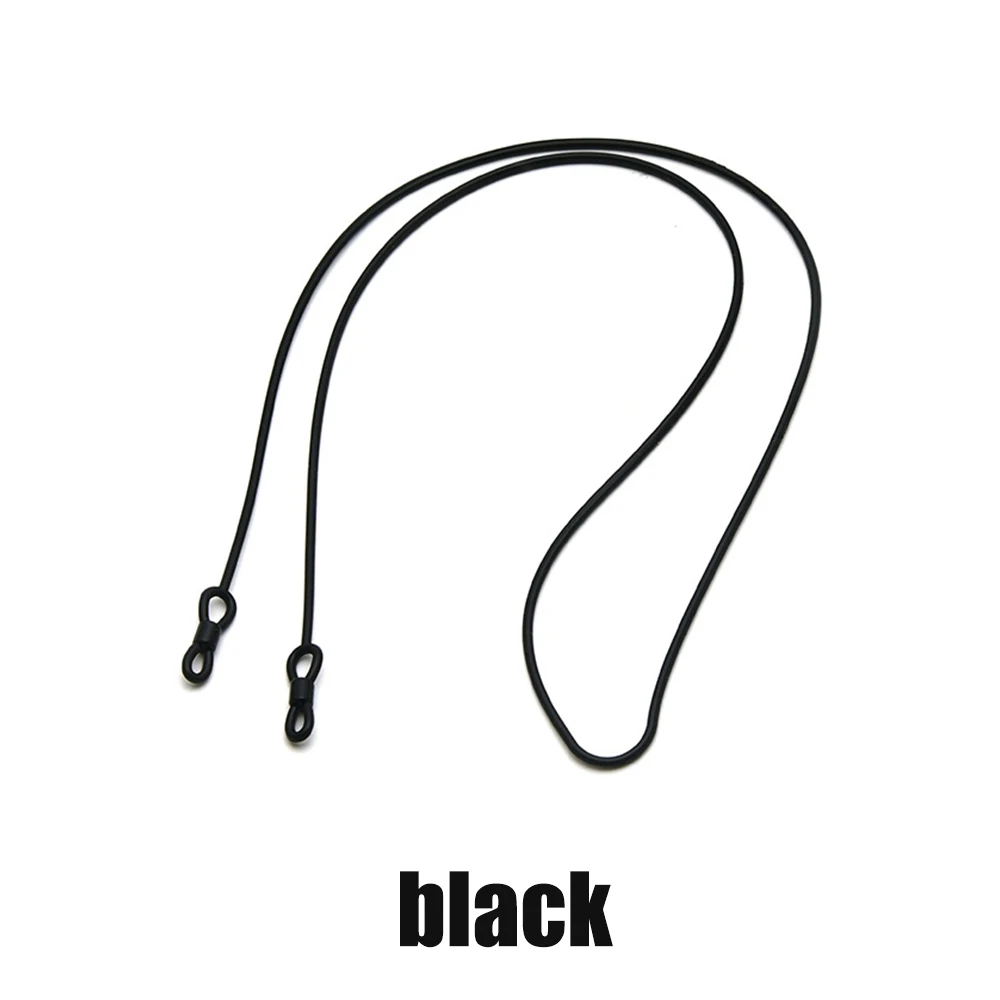 Colorful Silicone Glasses Chains Eyeglasses Rope Sunglasses Strap Sport Band Cord Holder For Children Adults
