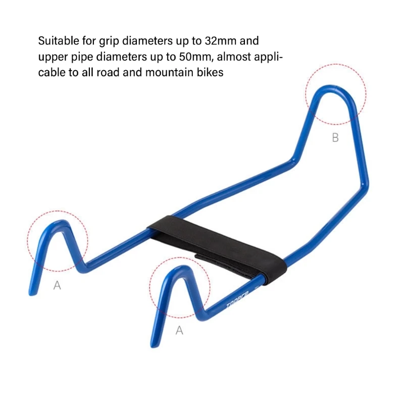 Supporto Manubrio Bicicletta A Sgancio Rapido - Stabilizzatore Per Riparazioni Casa E Garage
