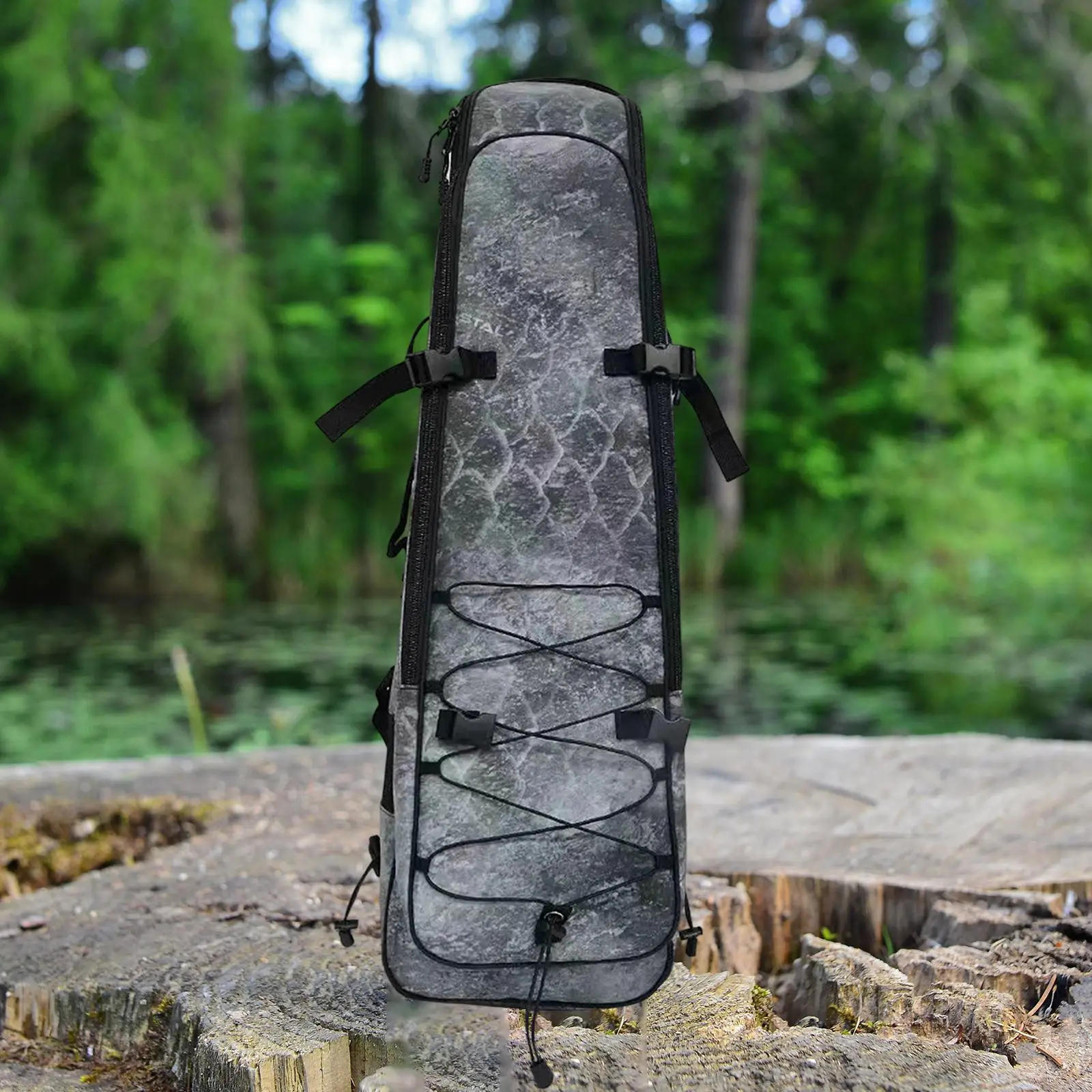 

Long Fins Bag Spearfishing Flippers Storage Bags Waterproof Adjustable Shoulder Strap Free Diving Fin Bag