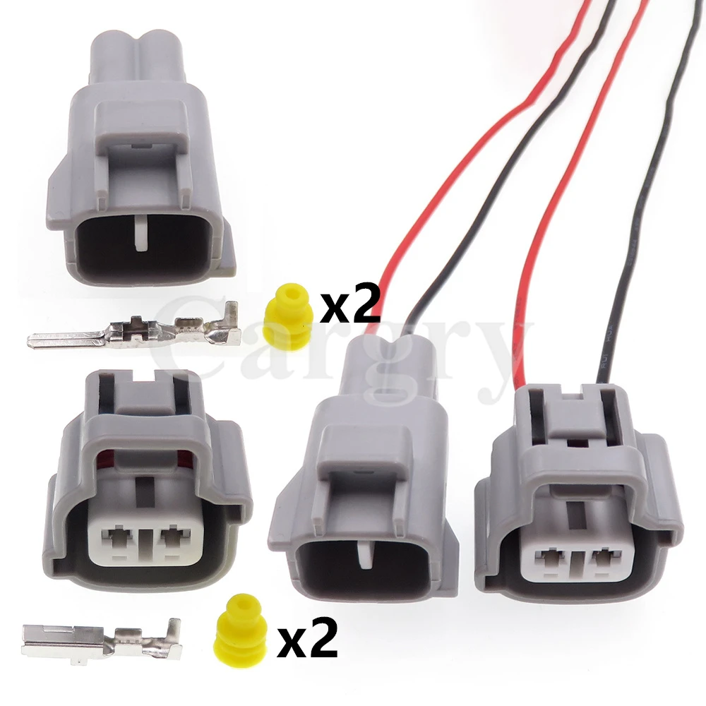 1Set2P61890175CarWireCableSocketAutoWiringHarnessWaterproof