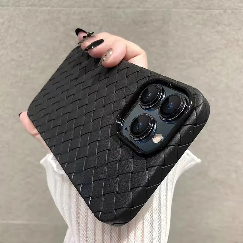 

Кожаный чехол для телефона с отверстиями и теплоотдачей, подходит для iPhone 15 14 13 12 11 Pro Max Plus