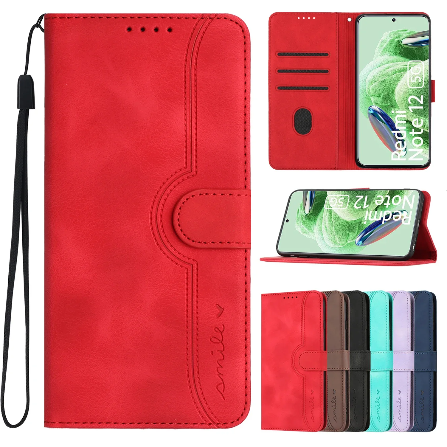 

Wallet Card Slot Magnetic Flip Leather Case For Xiaomi 13T 12T 11T Redmi 13C 12C 10C 9 Note 13 Pro 12 Pro Plus 12S 11S 10S 9