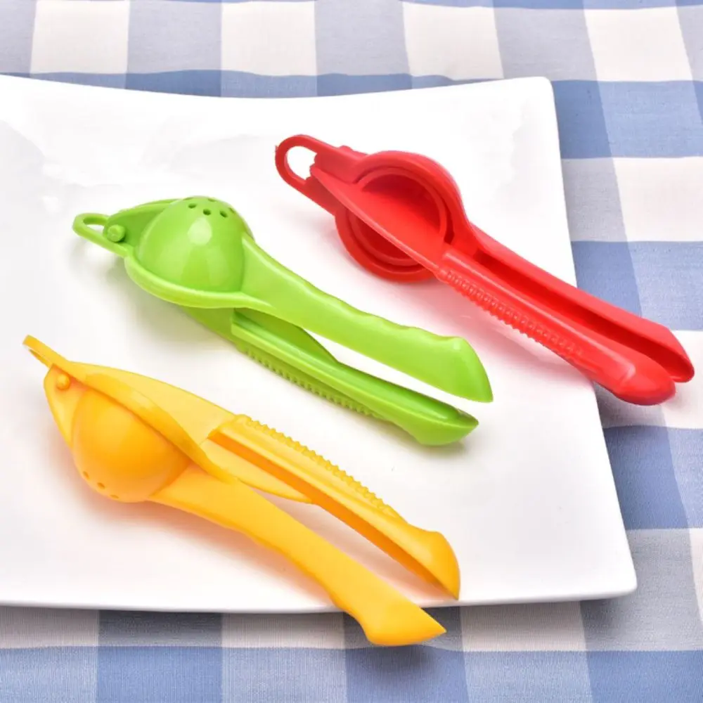 Plastic Lemon Lime Squeezer,Handily Manual Citrus Press Juicer,Hand Press Juicier Fresh Fruit Tool Kitchen Tools