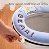 Home Soft Toilet seat pad Winter WC Covers Four Seasons Universal Potty Cushion Thickened Case Warm Toilet Mat for Closestool 3